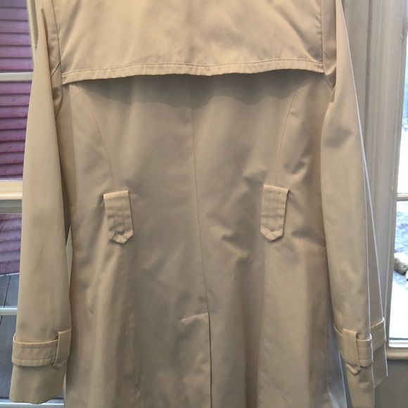 Calvin Klein White Trench coat - Picture 3 of 4